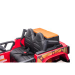 Elektrické autíčko Jeep Monster - červené